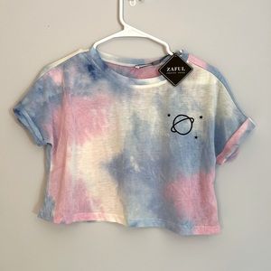 New ZAFUL Multicolor Crop Top